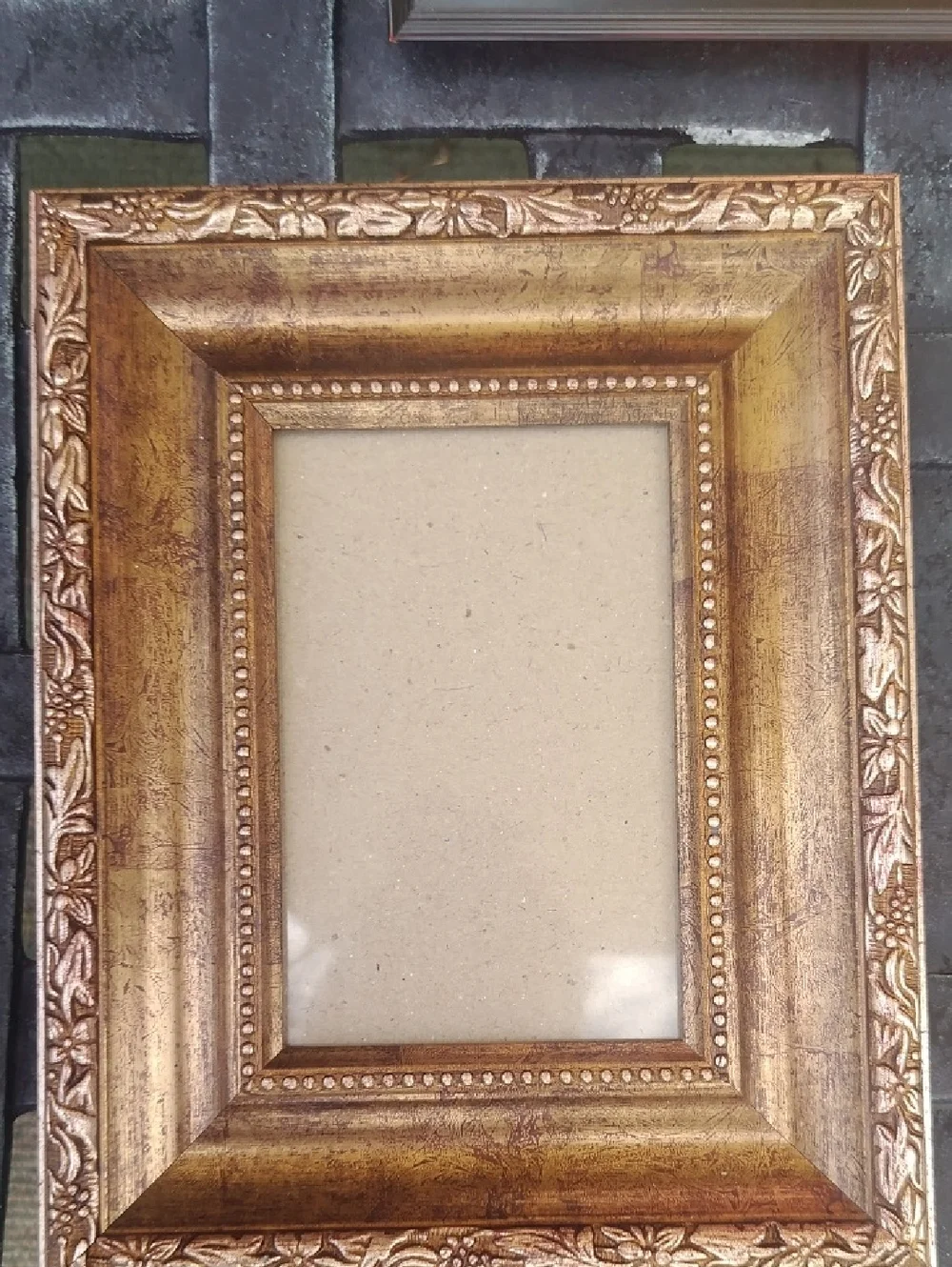 Vintage-Style Ornate Gold Picture Frame - Home Accents